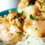 Honey Walnut Shrimp and Rice