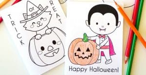 Printable Halloween Coloring Books – 30 Days of Halloween 2016: Day 20