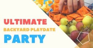 The Ultimate Backyard Playdate Party with Free Printable Slime Kit Tags