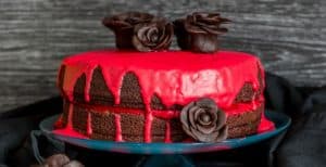 Bloody Good Double Chocolate Halloween Cake – 30 Days of Halloween 2016: Day 29