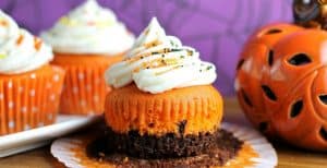 Brownie Bottom Halloween Cupcakes – 30 Days of Halloween 2016: Day 13