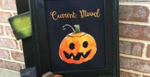 “Current Mood” Halloween Printable Decor- 30 Days of Halloween: Day 18