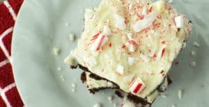 Peppermint Bark Brownies