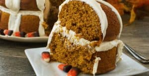 Surprise Pumpkin Spice Cake