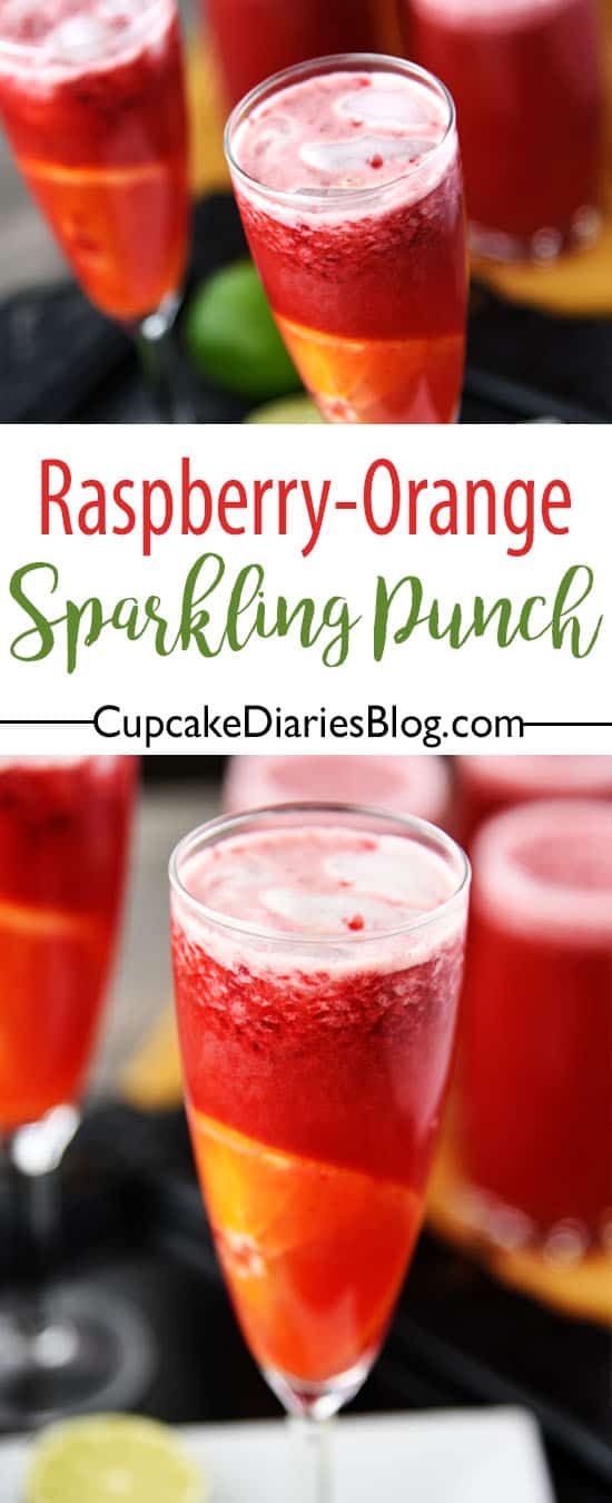 Raspberry-Orange Sparkling Punch