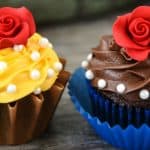 Beauty and the Beast Cupcakes