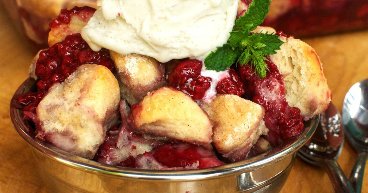 Easy Raspberry Biscuit Cobbler Cupcake Diaries