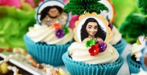 Moana Cupcakes