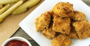 Baked Chicken Nuggets and Fries