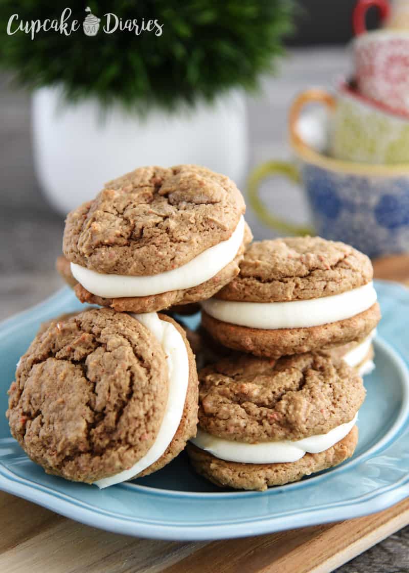 Carrot Cake Cookies - These copycat cookies from Sweet Spells at Disney World in Disney's Hollywood Studios is the perfect dessert for any occasion! 