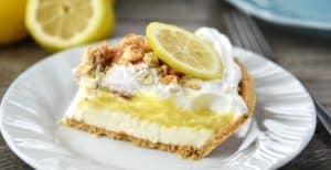 No-Bake Lemon Cream Pie