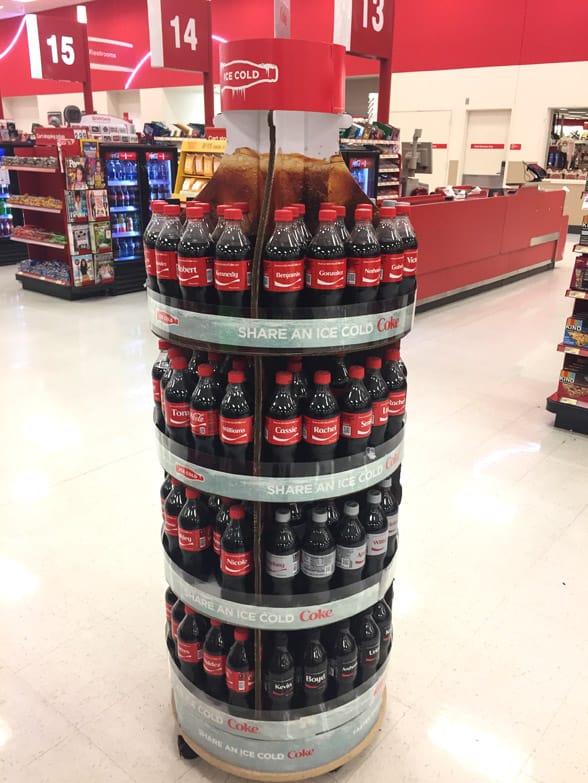 Share A Coke at Target