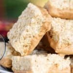 This is the treat for Harry Potter fans! Butterbeer Krispy Treats are so chewy and full of that butterbeer flavor. Perfect for a Harry Potter party!