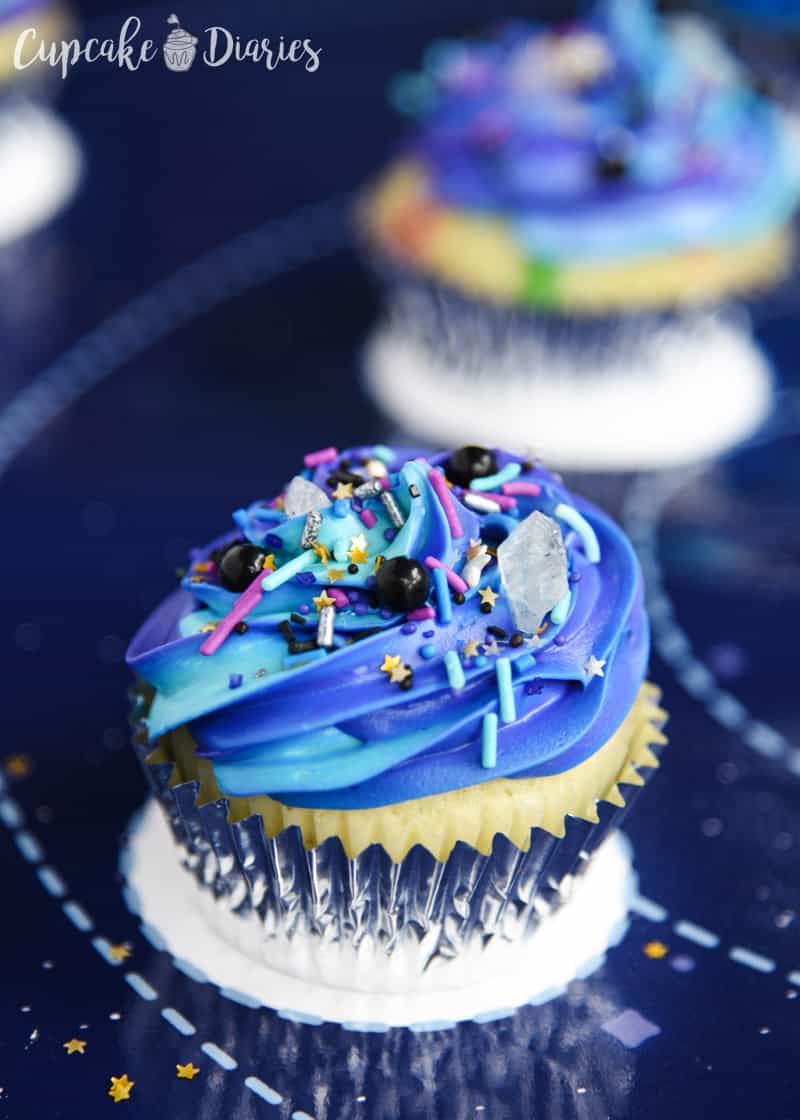 Learn about the solar system in the tastiest of ways! Galaxy Cupcakes are easy to make and a delicious treat for space explorers.