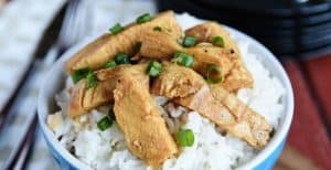 Grilled Teriyaki Chicken and Rice