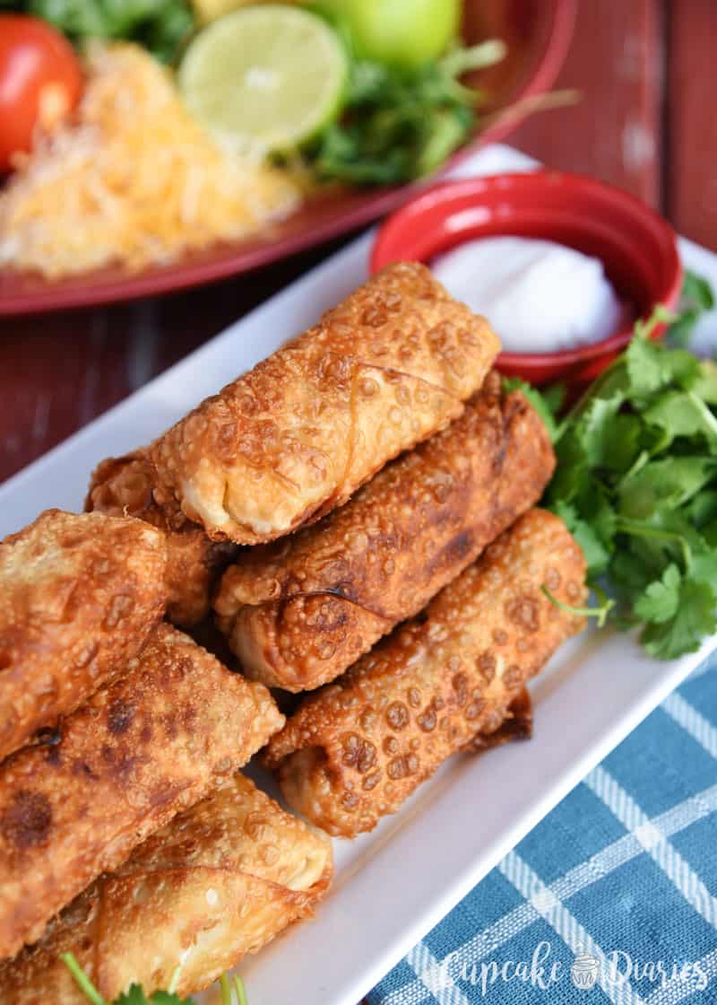 Grilled Shredded Beef Chimichangas 