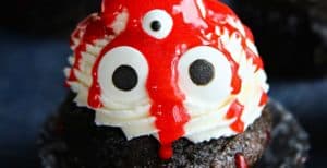 Ghoulish Monster Halloween Cupcakes – 30 Days of Halloween 2017: Day 12