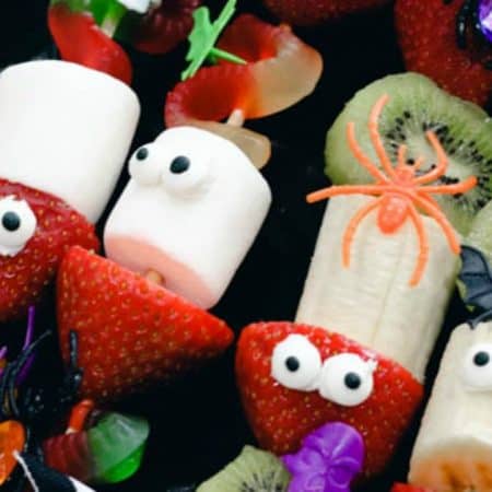 Halloween Fruit Skewers