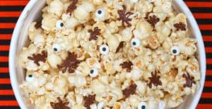 Sticky Caramel Marshmallow Popcorn – 30 Days of Halloween: Day 24