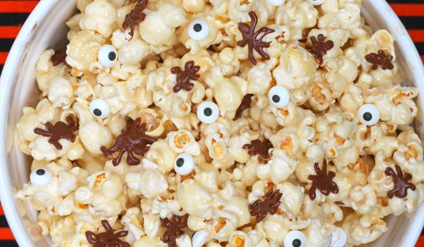 Sticky Caramel Marshmallow Popcorn
