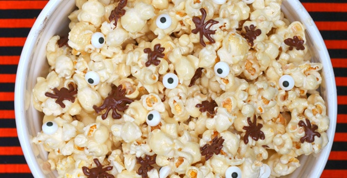 Sticky Caramel Marshmallow Popcorn