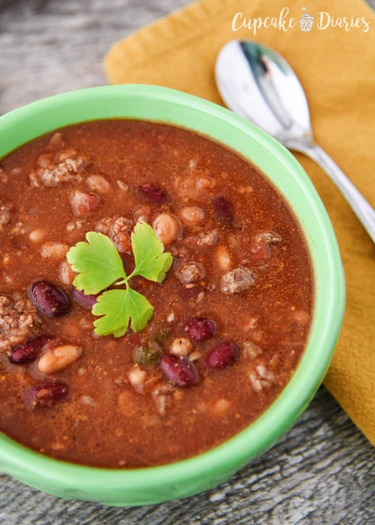 The Best Homemade Chili Recipe Cupcake Diaries