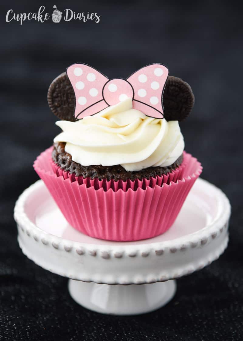 Mickey och Minnie Cupcakes