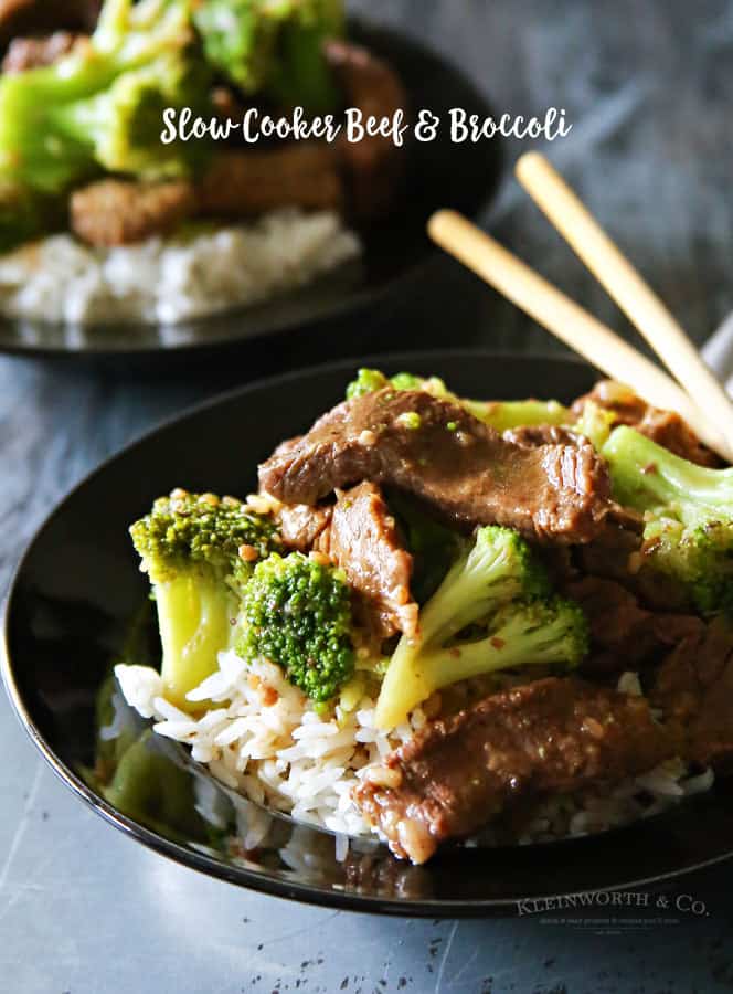 Slow Cooker Beef Broccoli