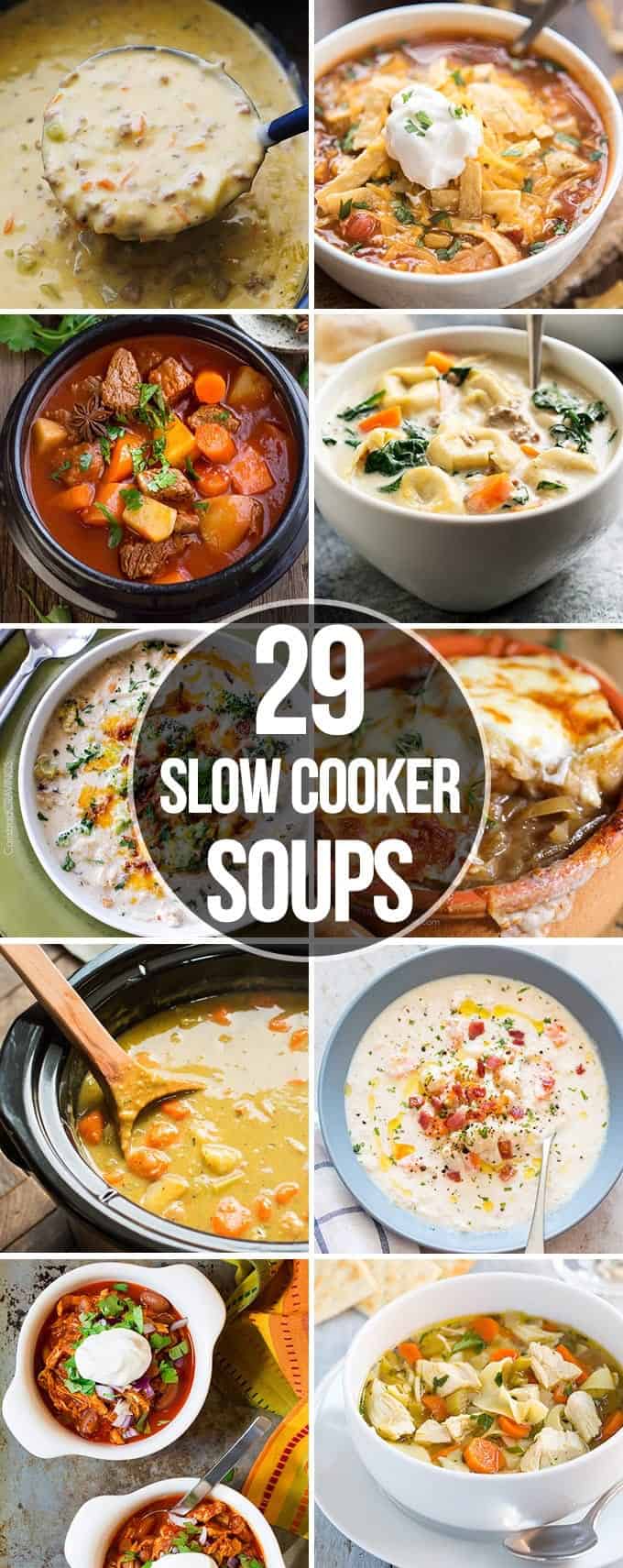 29 Slow Cooker Soups