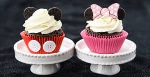 Mickey and Minnie Cupcakes