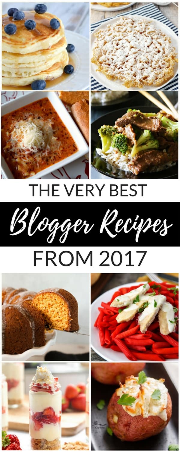 The Very Best Blogger Recipes from 2017