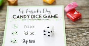 St. Patrick’s Day Candy Dice Game