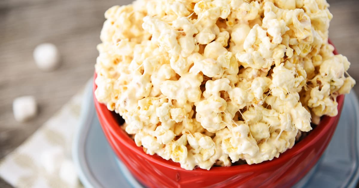 The Best Caramel Popcorn Ever