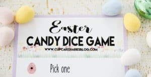 Easter Candy Dice Game