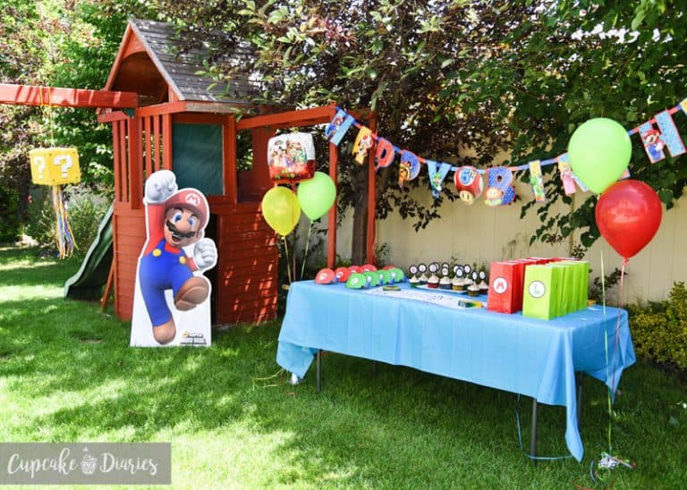 Super Mario Bros. Birthday Party with Free Printables
