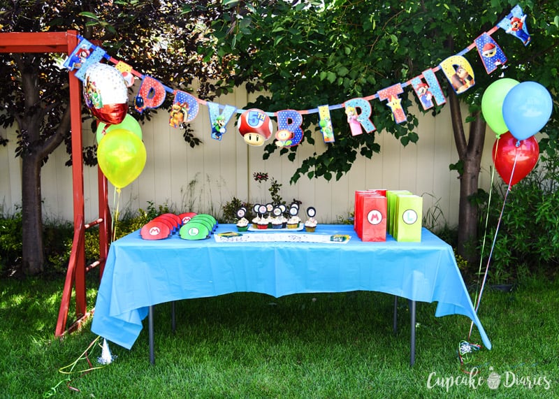 Mario bros party, Mario bros birthday, Super mario bros birthday party