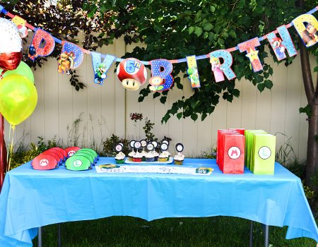 If your kids request a Super Mario Bros. birthday party, look no further for ideas! Everything you need is here in one post, including free printables!