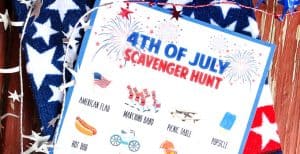 Fourth of July Scavenger Hunt for Kids