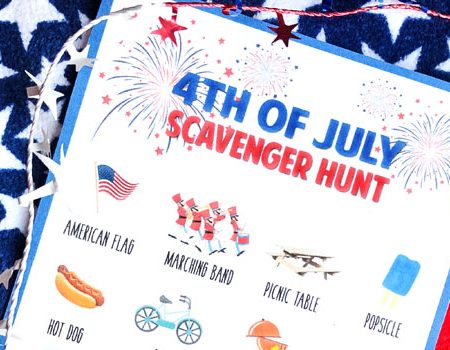 Scavenger hunts are so fun for kids! They're going to love this Fourth of July version.