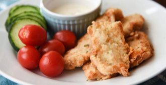 Homemade Low-Carb Chicken Tenders are easy to make and the whole family will love them!