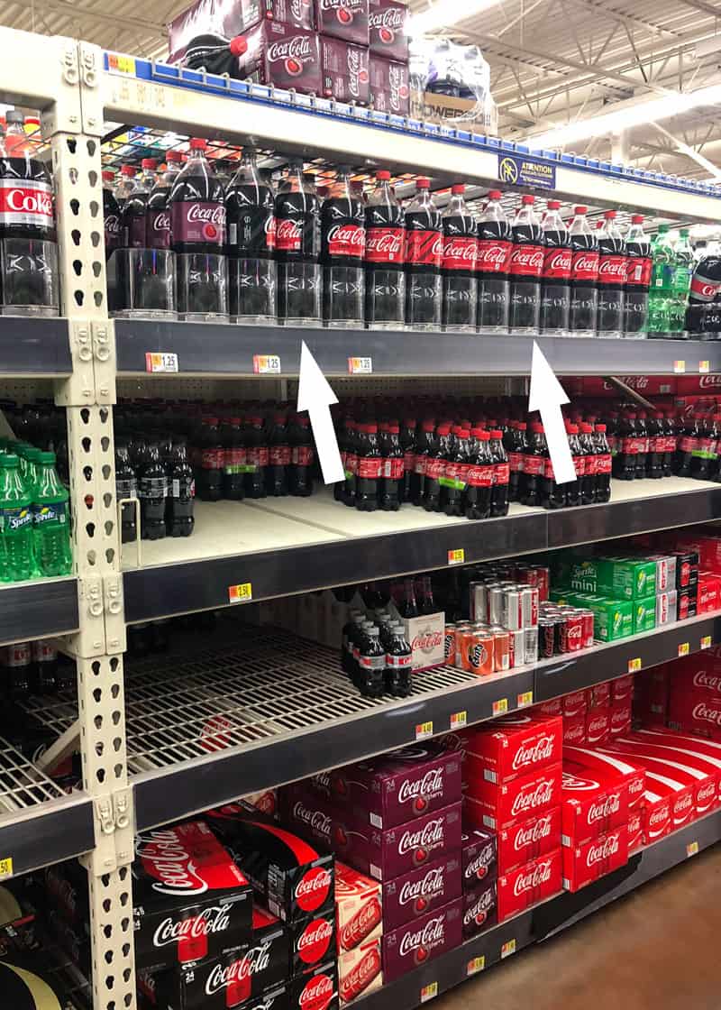 Coca-Cola Products in Walmart Stores