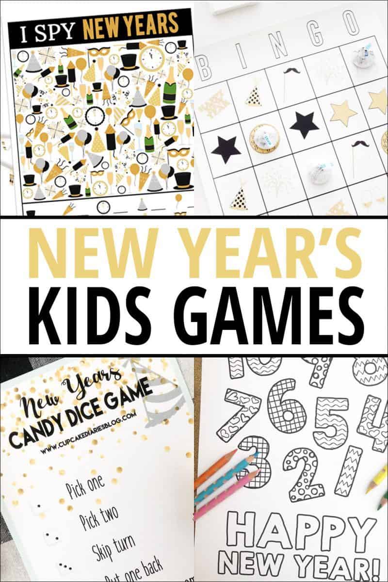 New Year's Game Free Printable