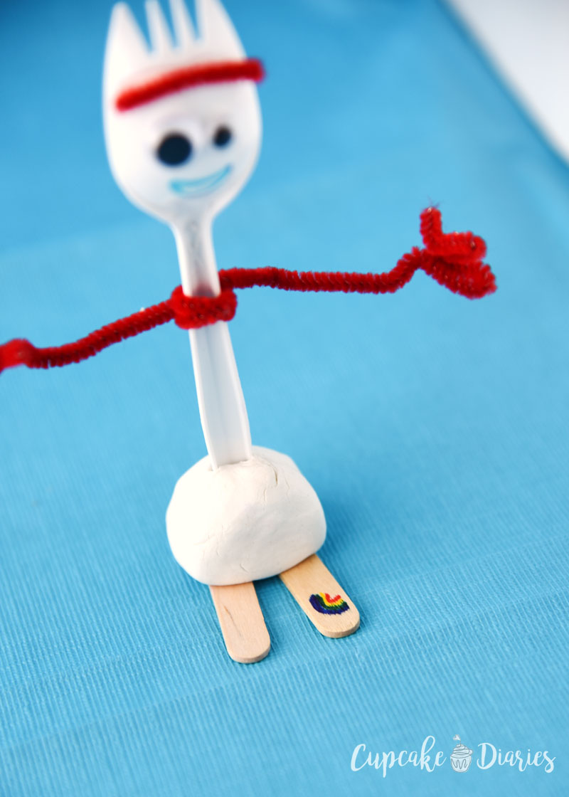Step 7 to make Forky