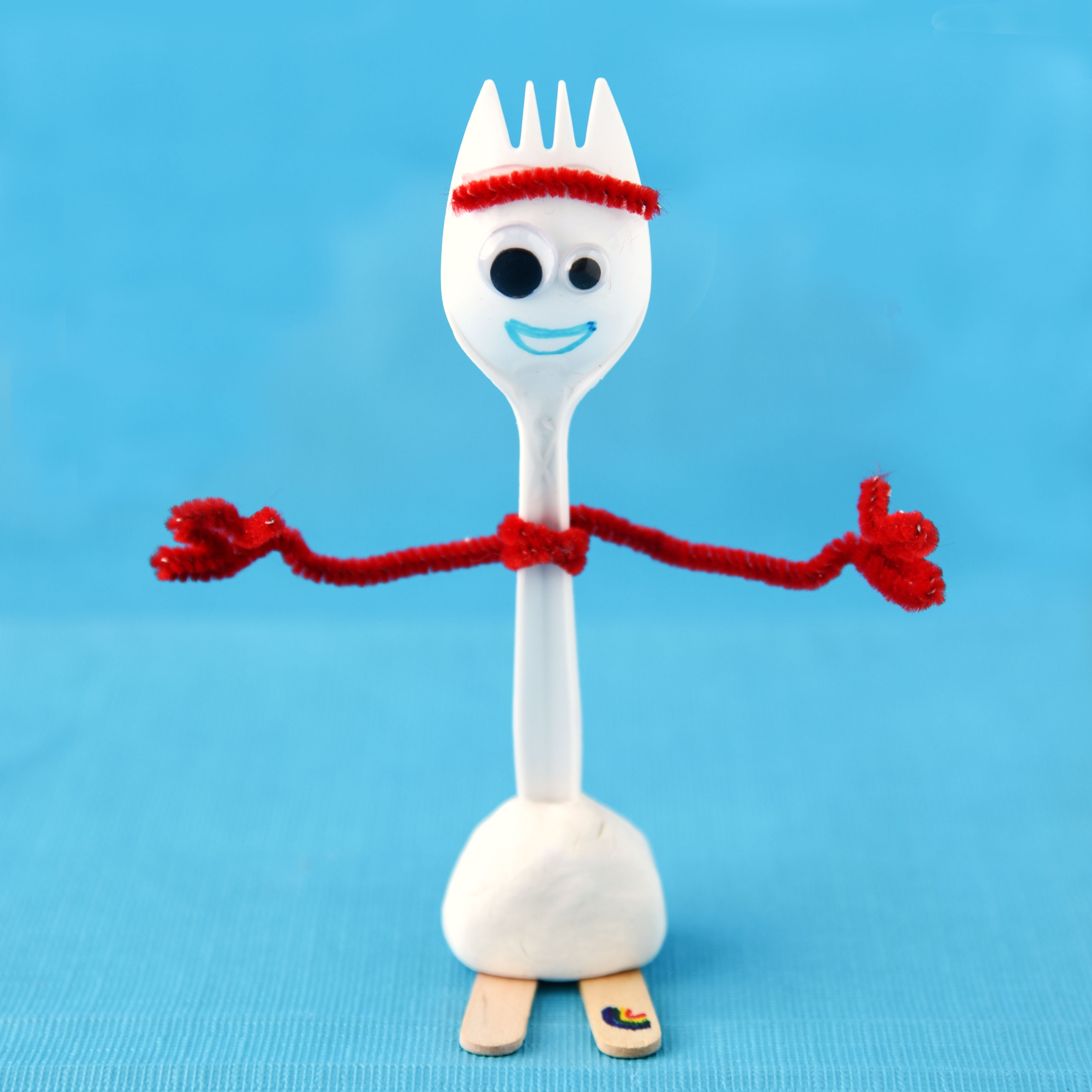 Disney Toy Story Pin - Toy Story 4 - Forky- I'm just HAPPY to be HERE!