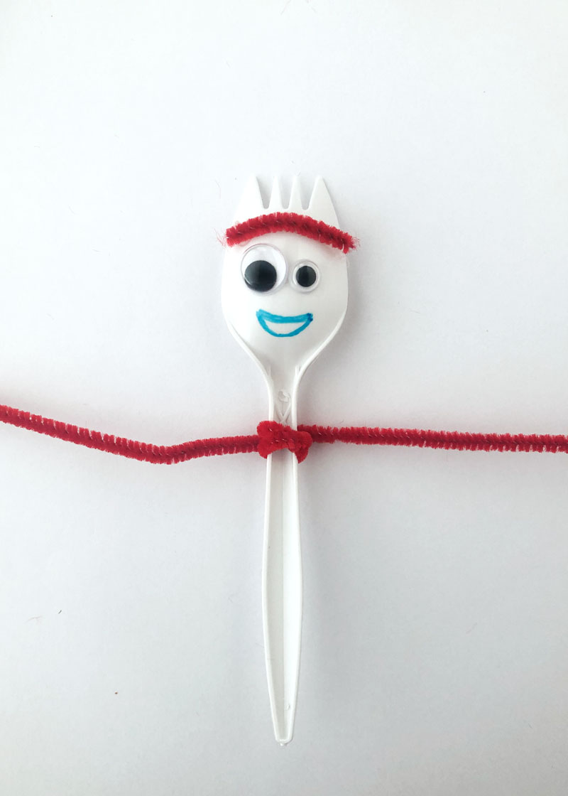 DIY Toy Story Forky Craft