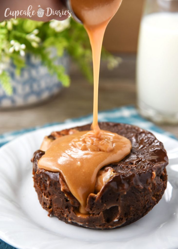 The Best Chocolate Peanut Butter Cake for One Cupcake Diaries