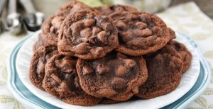 Chewy Chocolate Chocolate Chip Cookies