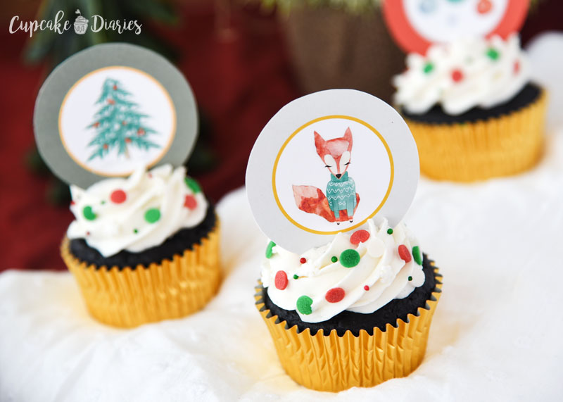 Harry Potter Cupcakes with Printable Toppers - Cupcake Diaries