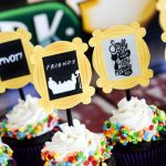 Friends TV Show Cupcakes and Toppers are so great for a Friends party of any kind! Could those printable toppers be any cuter?