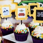 Friends TV Show Cupcakes and Toppers are so great for a Friends party of any kind! Could those printable toppers be any cuter?